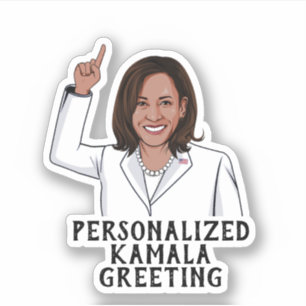 Personalised Kamala Greeting