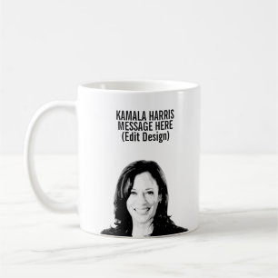 Personalised Kamala Harris Coffee Mug