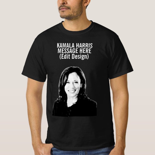 Personalised Kamala Harris T-Shirt (Front)