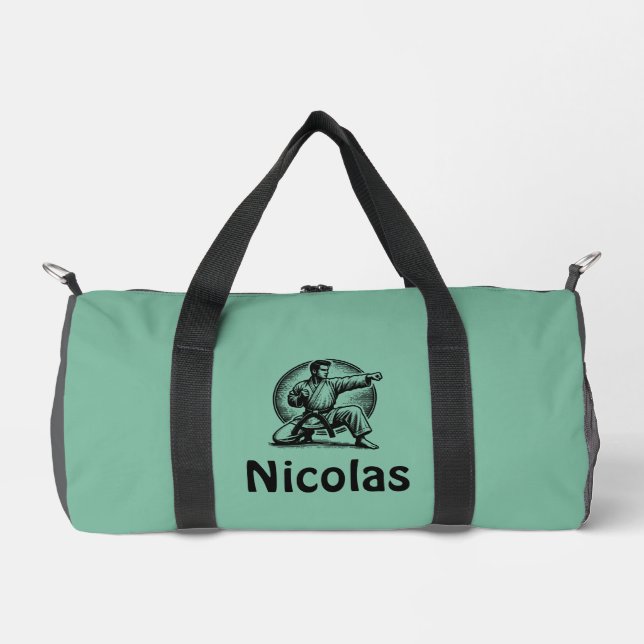 Personalised Karate Duffle Bag (Front)
