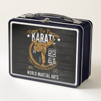 Personalised Karate Lunchbox