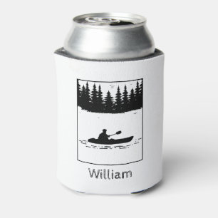 Personalised Kayaking Kayaker Can Cooler
