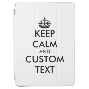 Personalised Keep Calm 7.9 iPad Pro Smart Cover