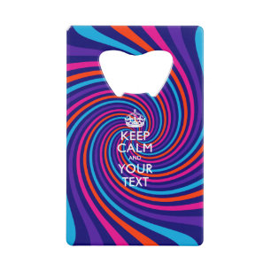 Personalised KEEP CALM AND Edit Text on Swirl