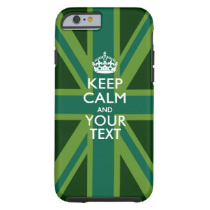 Personalised KEEP CALM AND Have Your Creative Text Tough iPhone 6 Case