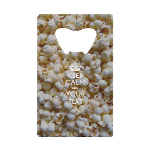 Personalised KEEP CALM AND Your Text on Popcorn