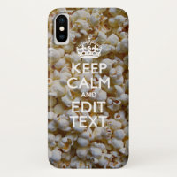 Personalised KEEP CALM AND Your Text Popcorn
