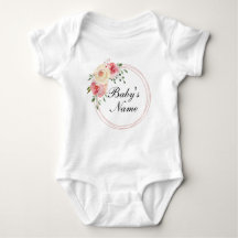 Personalised Keepsake Baby Name  Baby Bodysuit