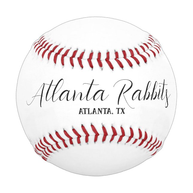Personalised Keepsake Baseball (Front)