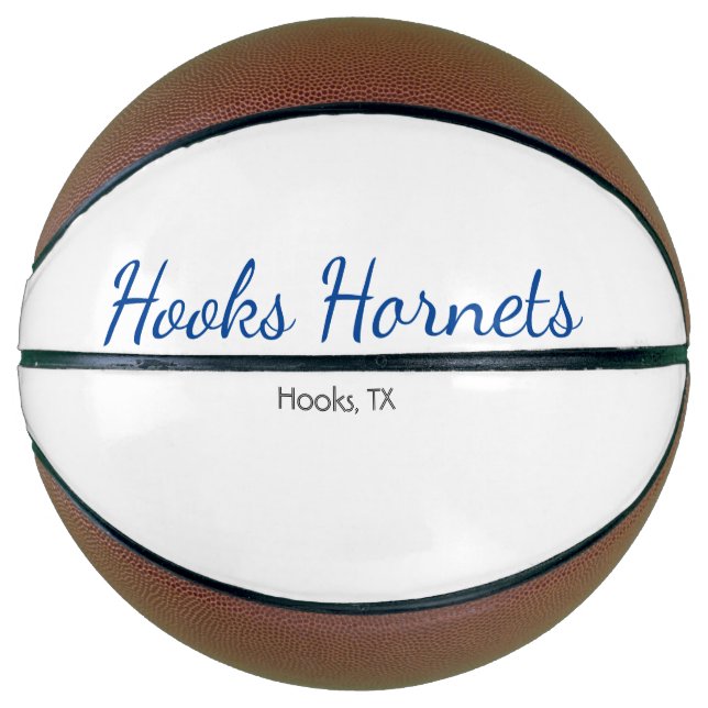 Personalised Keepsake Basketball (Front)