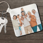 Personalised Keepsake Family Photo Key Ring<br><div class="desc">Create a personalised keepsake with this custom double-sided photo keychain, perfect for showcasing extended family memories or even a family reunion! With space for two photos, it's a great way to feature your favourite family moments. Whether it's set up for extended family photos or a big family gathering, you can...</div>