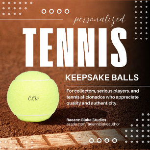 Personalised Keepsake Tennis Balls