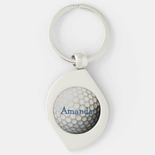 personalised keychain for golfers