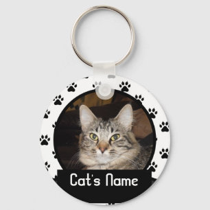 Personalised Keychain of Your Pet Cat