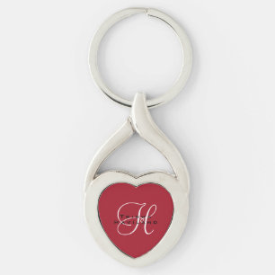 Personalised Keychain with Monogram HAMbyWG