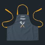 Personalised kid apron, custom name kid apron<br><div class="desc">Personalised apron, custom name apron. Whether you are cooking at home, hosting a summer BBQ, or creating arts & crafts- do so in style with our fully customisable aprons! Made of a top quality polyester, our fully sublimation designs will definitely make a great impression on your guests. Available in 3...</div>