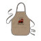 Personalised kids apron | red toy choo choo train