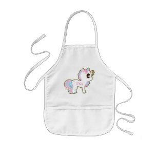 Personalised Kids Apron/Unicorn Apron