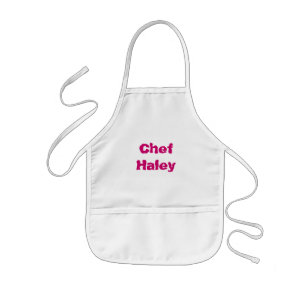 Personalised Kid's Aprons Add your name or message