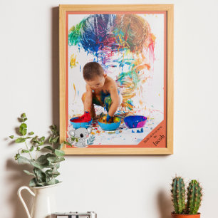 Personalised Kids' Artwork Poster