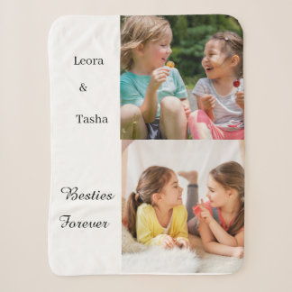 Personalised Kids Best Friends Photo Blanket