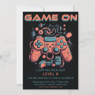 Personalised Kids Birthday Party Invitation