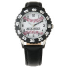 Personalised Kids Boys Baseball Watch