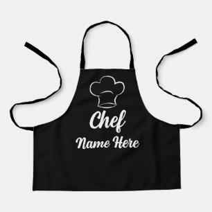 Personalised Kids Children Chef Name Custom Baking Apron