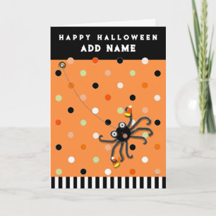 Personalised Kid's Halloween Card