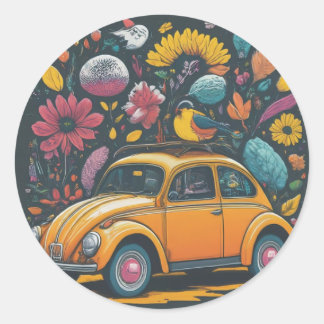 Personalised Kids Mermaid Friends Sticker Set