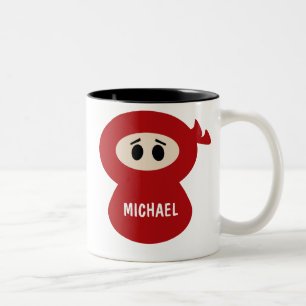 Personalised Kids Ninja Mug