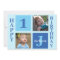 Personalised Kids Photo Cute Blue Happy Birthday