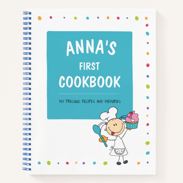 Personalised kids recipe book (Front)