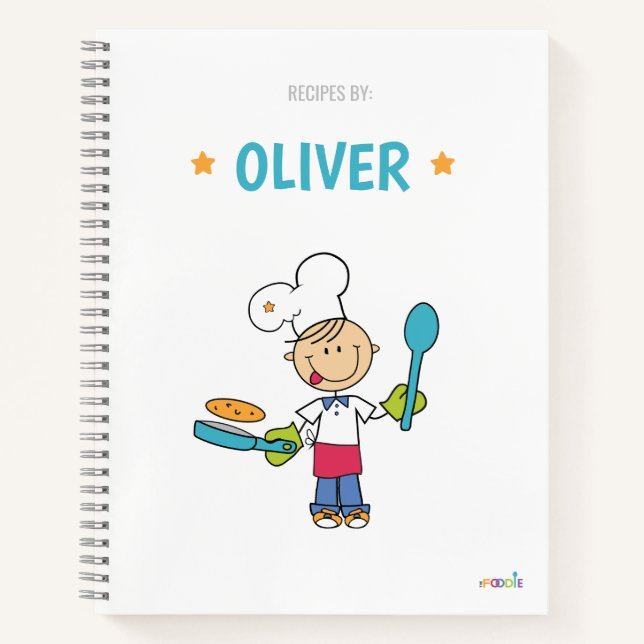 Personalised kids recipe book (Front)