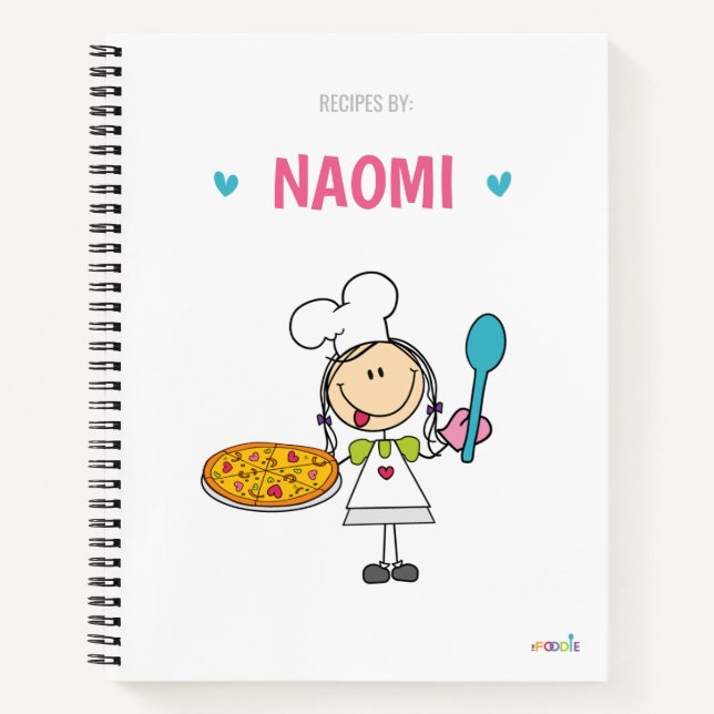Personalised kids recipe book (Front)