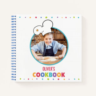 Personalised Kids Recipe Book (Your Photo) 