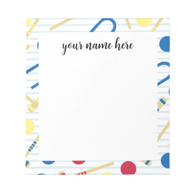 Personalised Kids Thank You Notepad (Front)