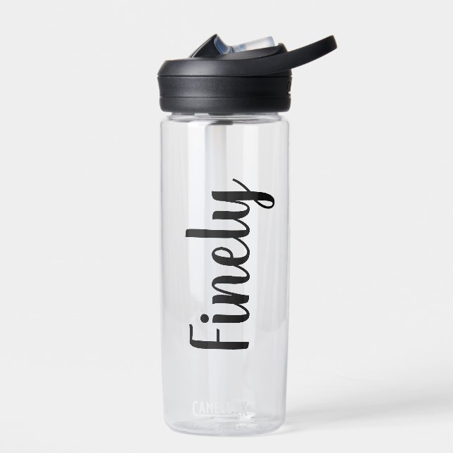 Personalised Kids Water Bottle, Custom name for  Bottle (Left)