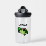 Personalised Kids Water Bottle W/Name - Sea Turtle<br><div class="desc">Personalised kid's Water Bottle with name,  Custom Child Water Bottles,  Kid's Sippy Cup,  Kid's Sports Bottle,  Kid's Party Favours,  Gift Ideas for Kids</div>