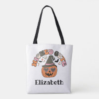 Personalised Kids Wicked Cute Halloween Treat Bag