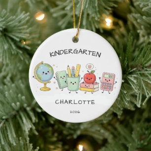 Personalised Kindergarten Ceramic Ornament
