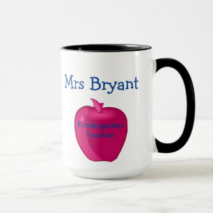 Personalised Kindergarten Teacher Mug