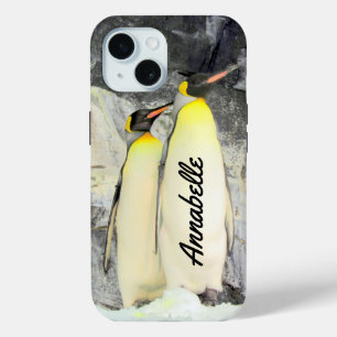 Personalised King Penguins Phone Case
