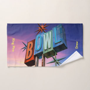 Personalised King Pins Bowling Team Towels