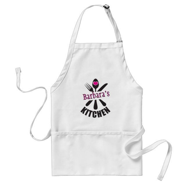 Personalised Kitchen Apron (Front)