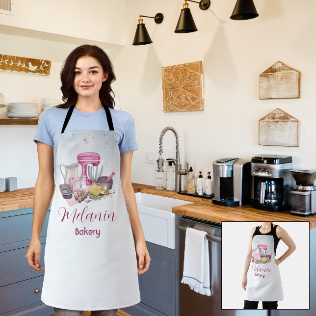 Personalised Kitchen Apron for Women & Men (Perfect Baker Gift for Birthdays)
