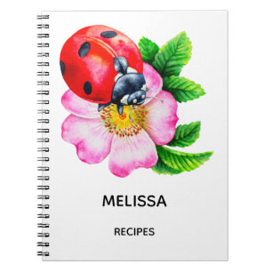 Personalised Kitchen recipes Notebook
