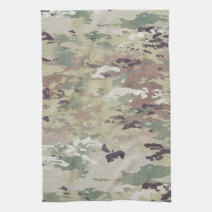 Personalised Kitchen Towel Army OCP Camo Uniform