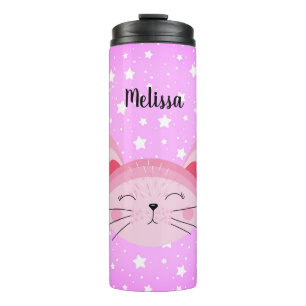 Personalised Kitten  Thermal Tumbler