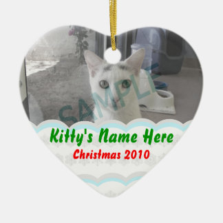 Personalised Kitty Ornament